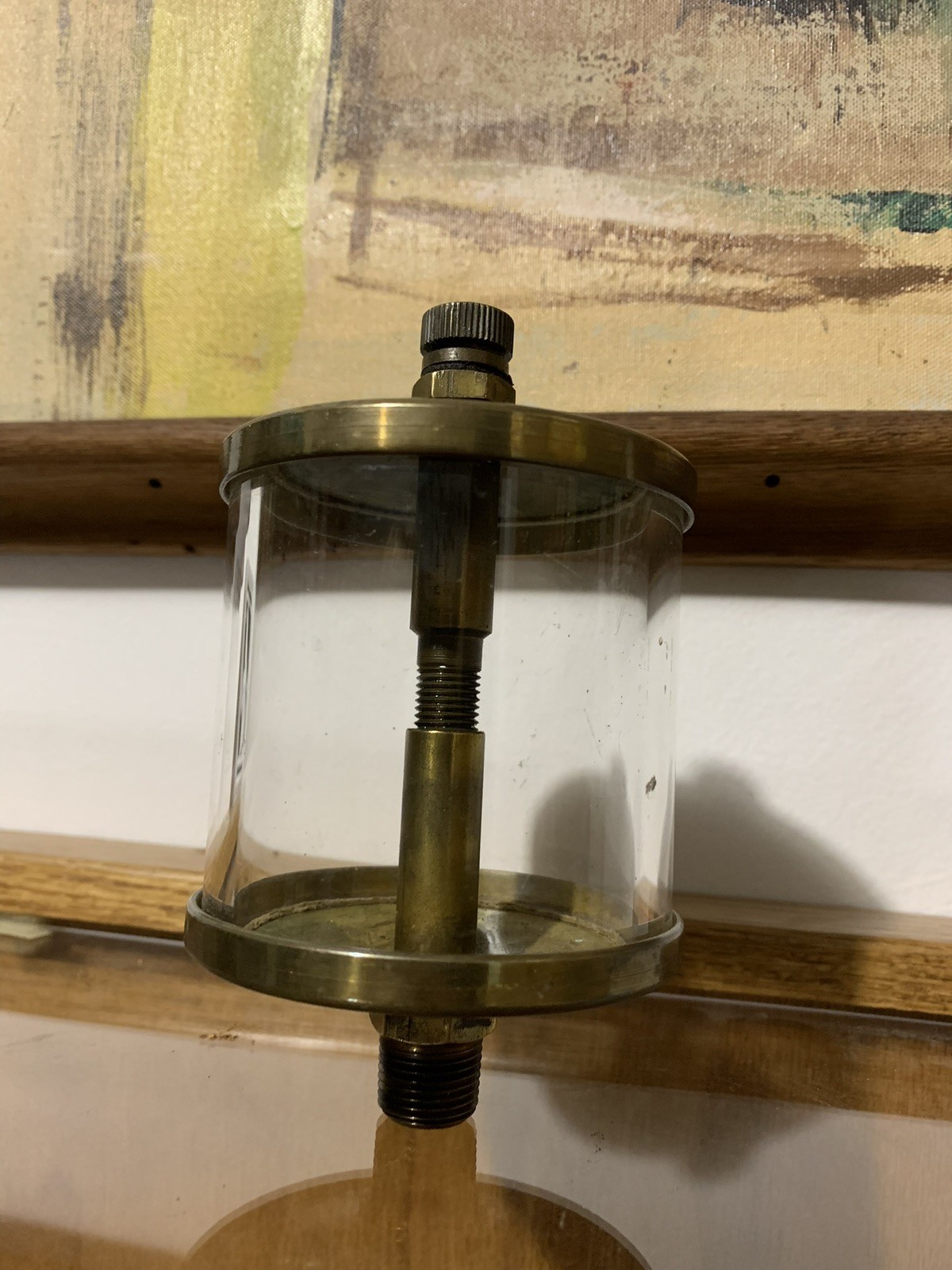 Vintage Brass GAST Mfg Co #2 Oiler Lubricator Hit & Miss Engine – Minty