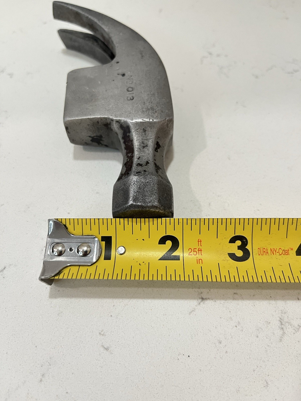 Vintage True Temper Octagon No.013 Curved Claw Hammer Head 12.9oz