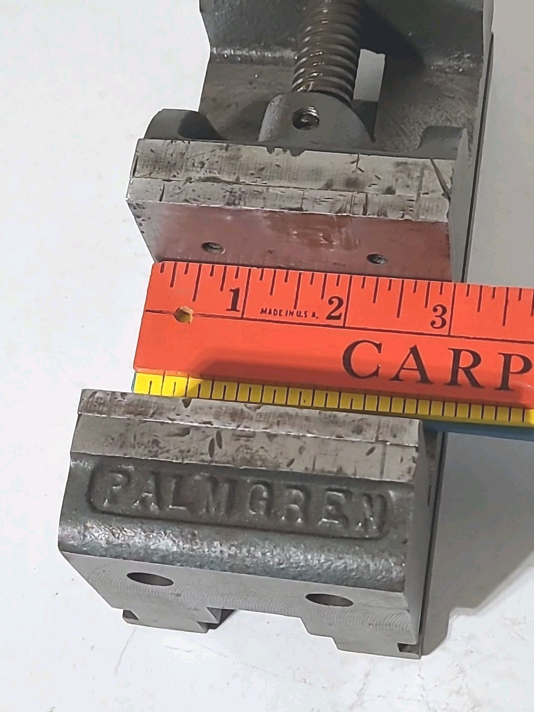 VINTAGE PALMGREN MACHINIST VISE – 3″ JAWS USA MADE Machinist Tool No. 13