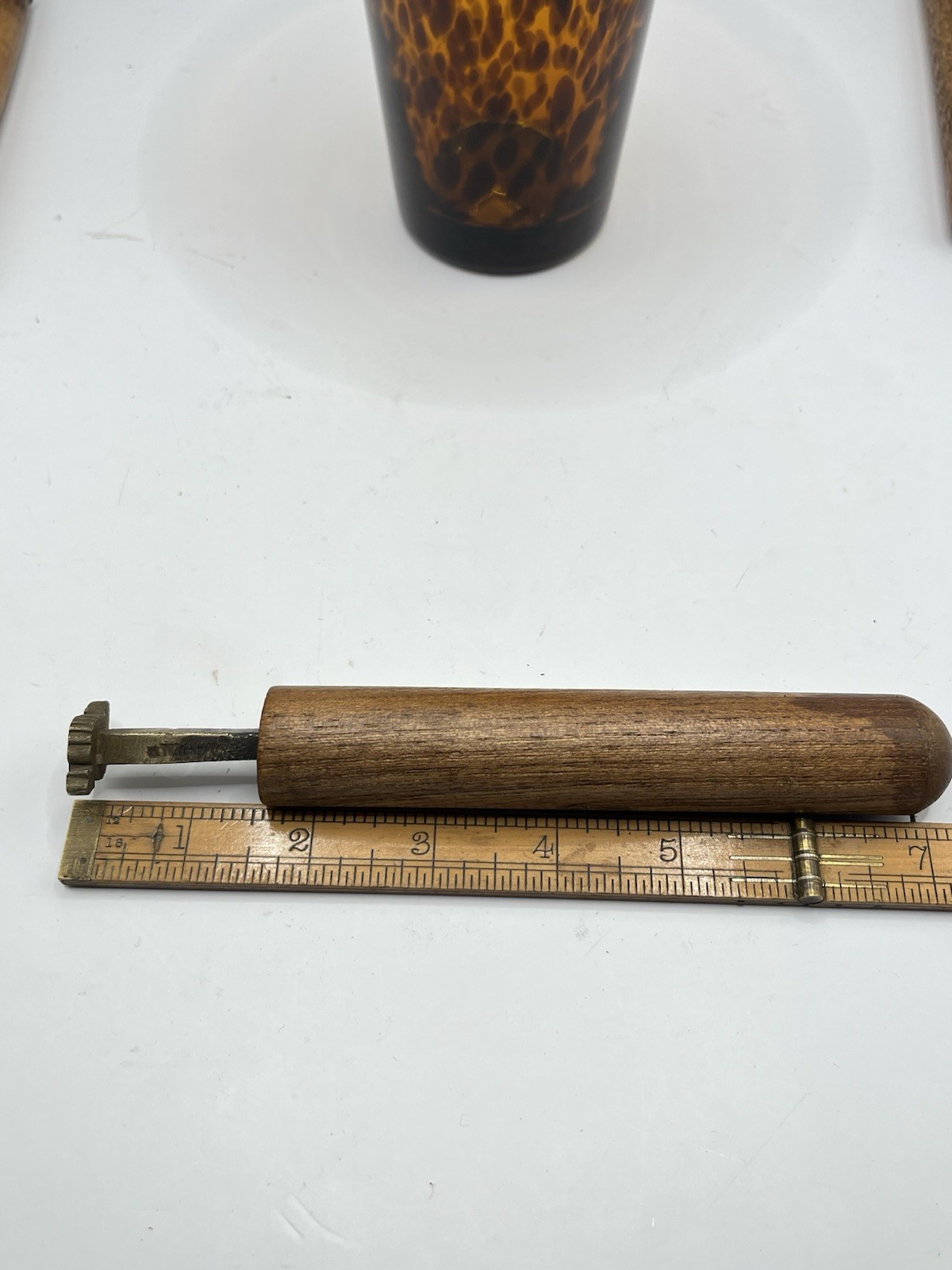 Antique Bookbinding Finishing tool Decorative Gilding Vintage Tools Design 151