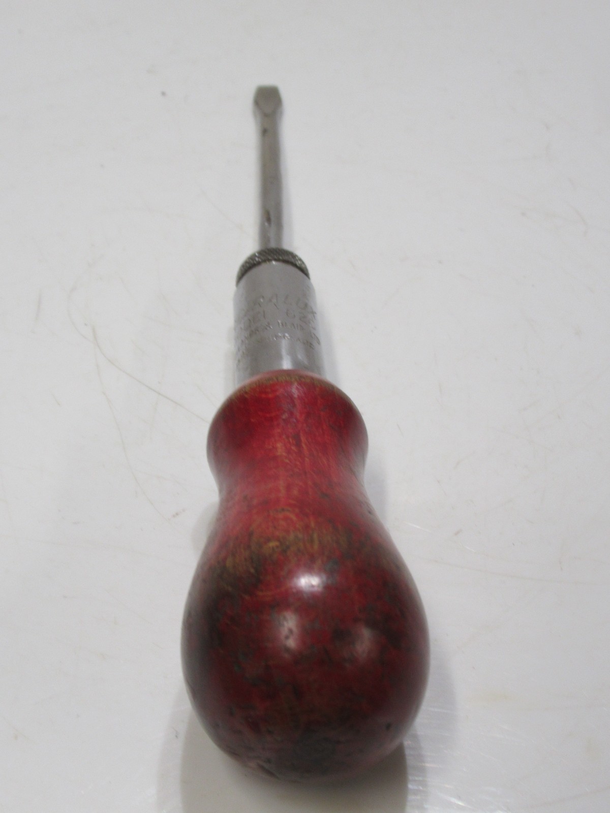 Stunning Vintage 10″ Spiralux Model 620 Ratchet Screwdriver Hollands & Blair Ltd
