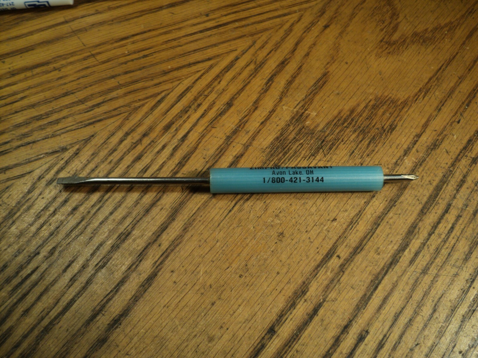 Vintage Pocket Screw Driver Zimpro / Passavant Avon Lake OH Phillips End