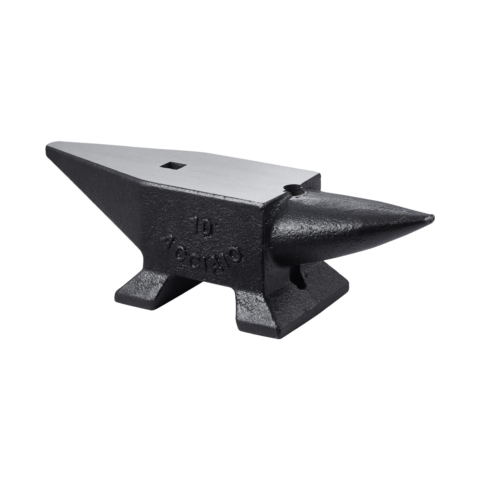VEVOR Blacksmith Anvil 22lb 10kg Cast Steel Anvil Forged Steel Anvil Horn Anvil