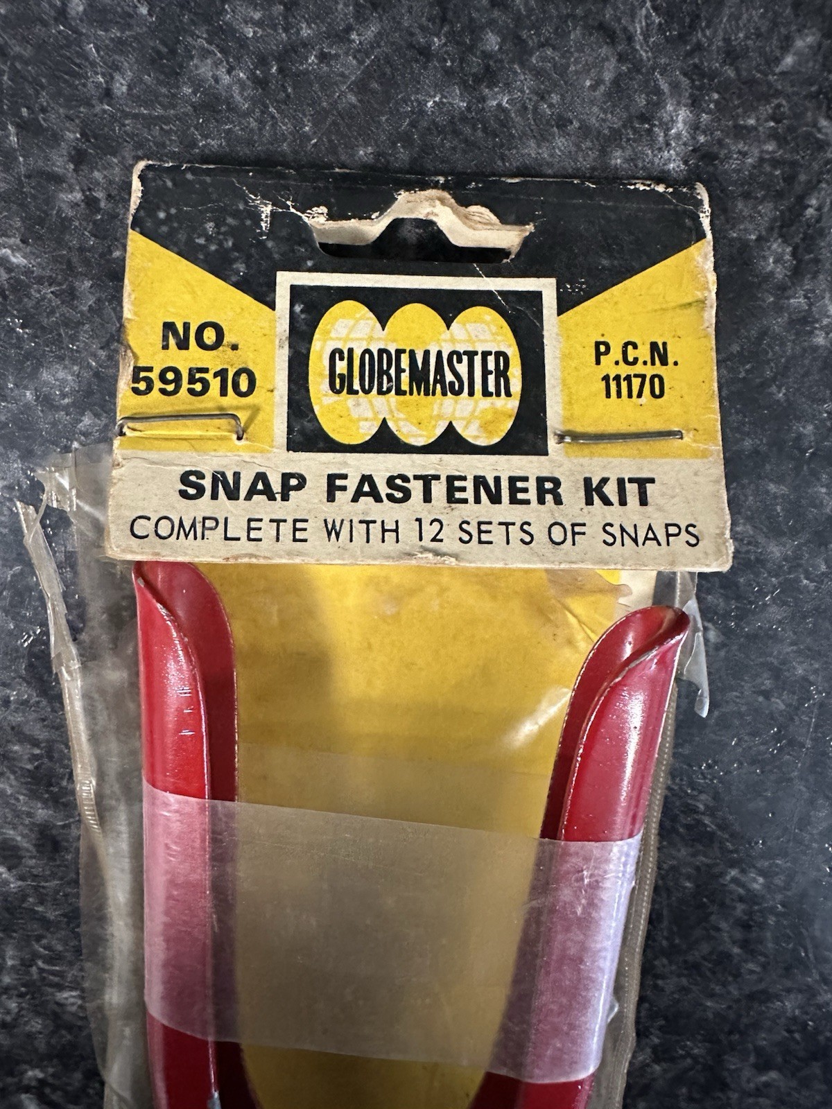 Globemaster No. 59510 Vintage Snap Fastener Tool