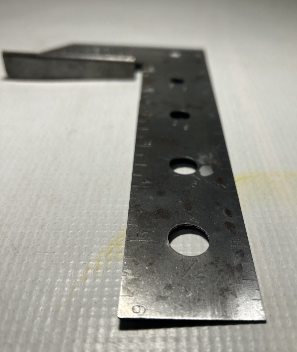 Vintage Handy Andy 6″ Steel Try Square