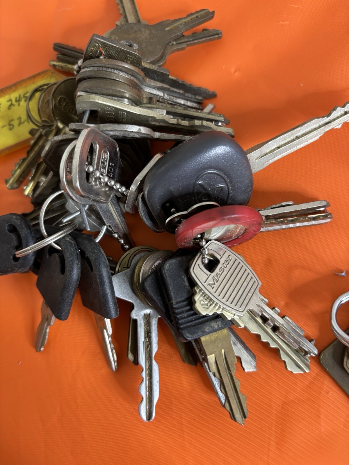 Bulk Key Lot Old Keys Vintage Cut Auto Padlock Mixed Crafts Upcycle Art 3 Pounds