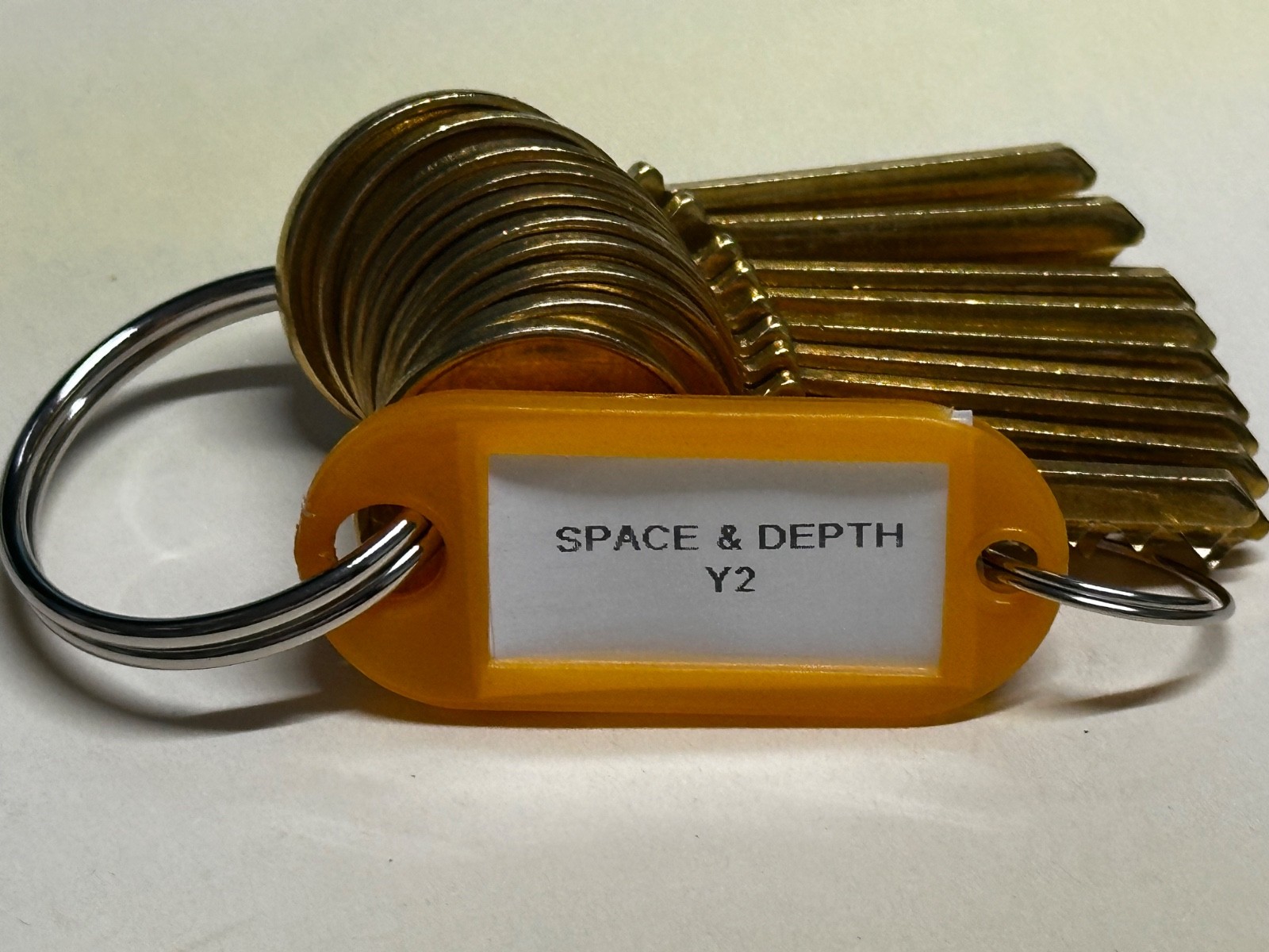 Yale Y2 Space And Depth Keys 5 & 6 Cut Blanks HPC C57 Code Card