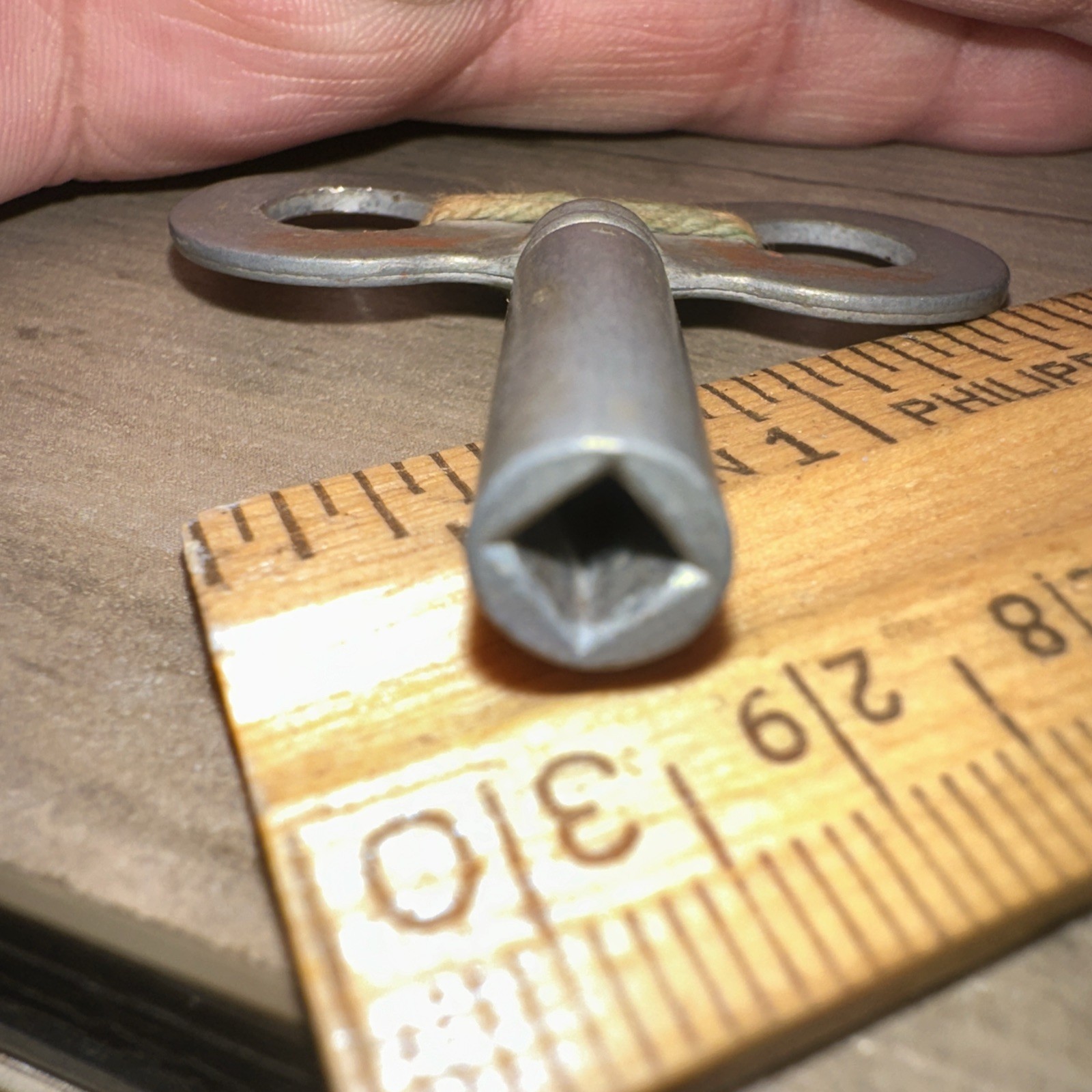 Antique Clock Winding Key Brass Wind Up Key Clock Key