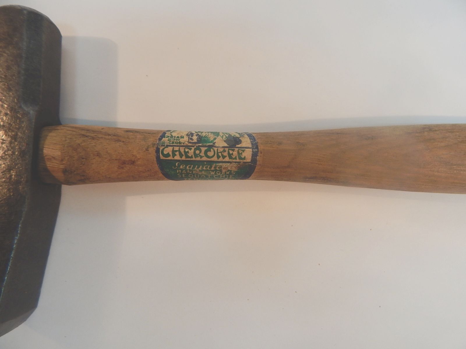 12oz Machinists Hammer 12” Cherokee Sequatchie #106 Wood Handle VGC