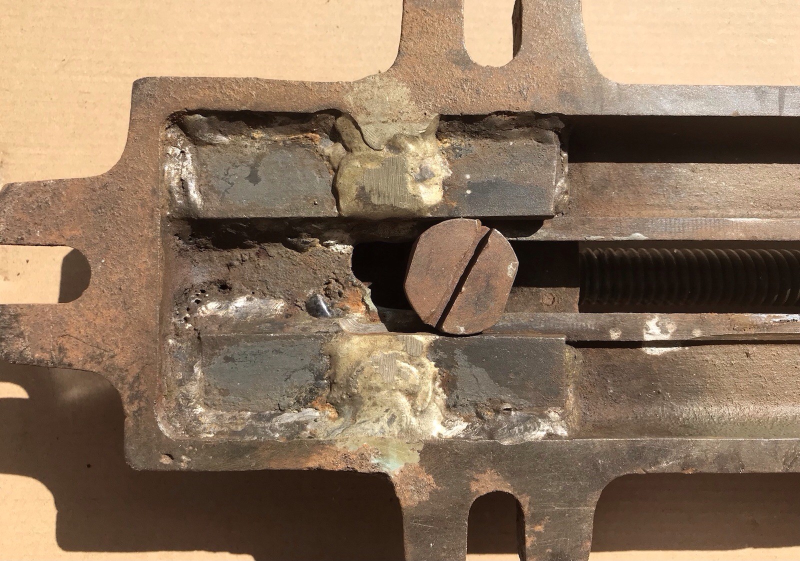 Vtg. A M. & F. CO., ATHOL, MASS USA Drill Press Machinist Vise #913 1/2 *READ*