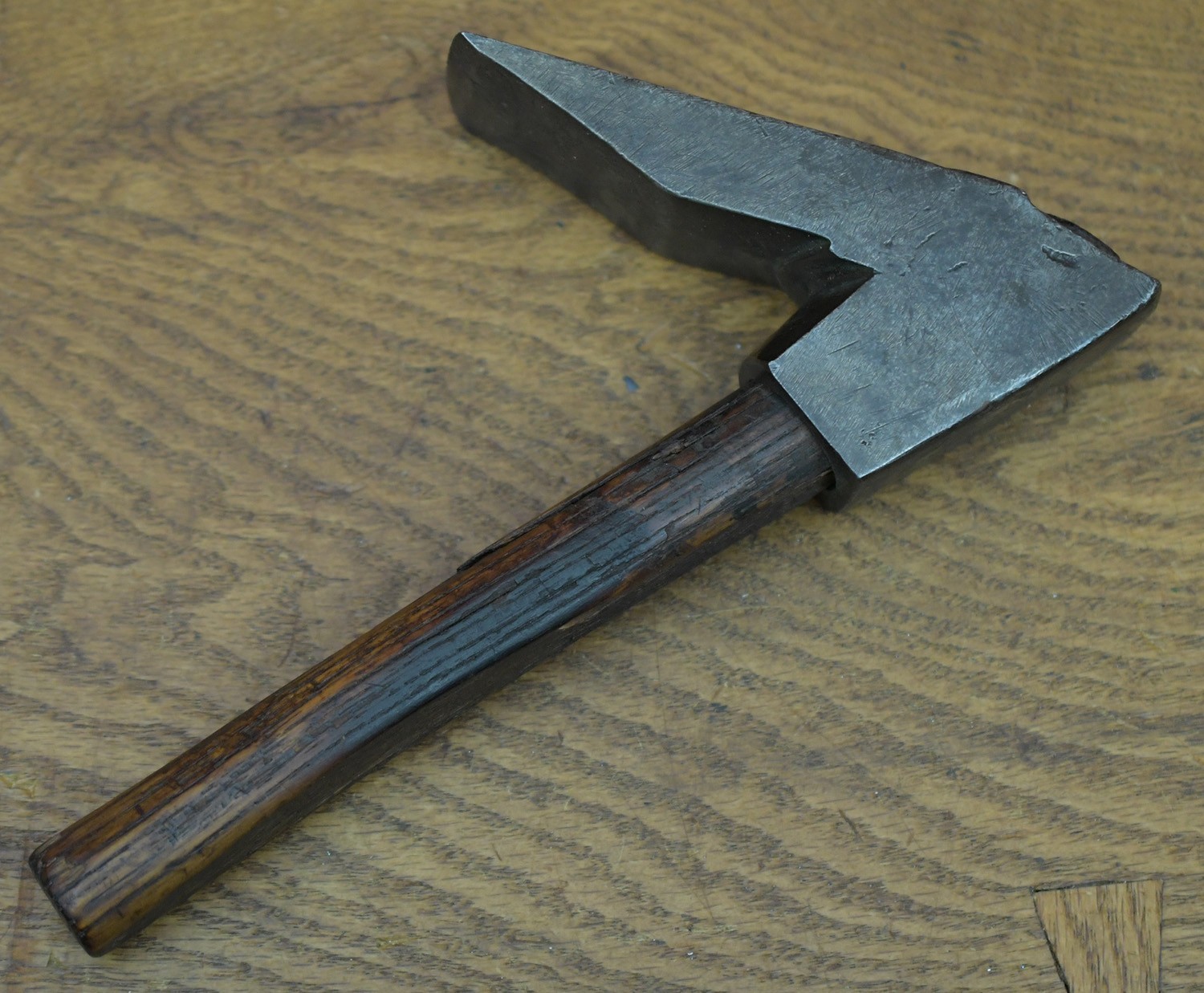 Small Hand Adze Timber Framing Wood Woodworking Tool Likely Hand Forged READ!