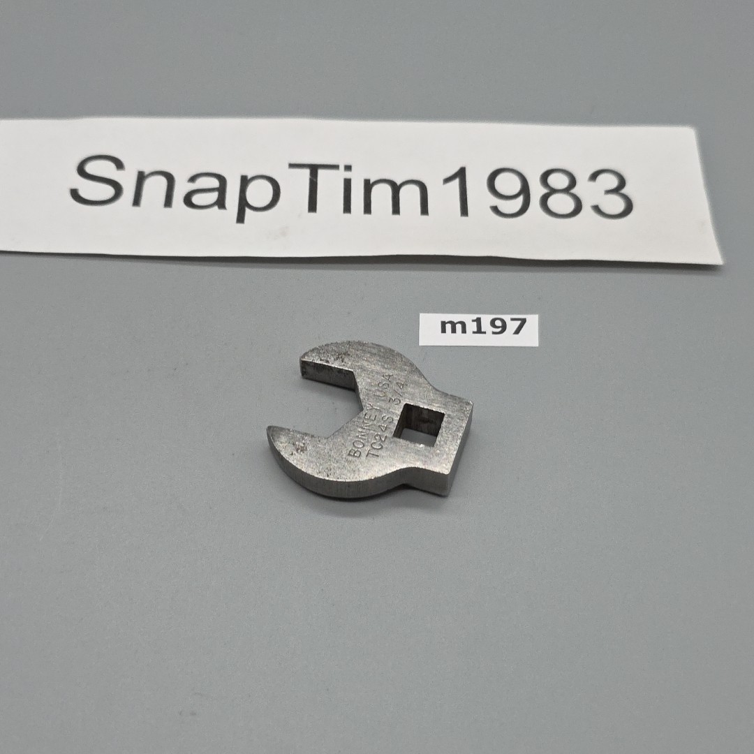 Bonney Tools TC24S 3/8″ Drive 3/4″ Crowfoot Wrench – USA