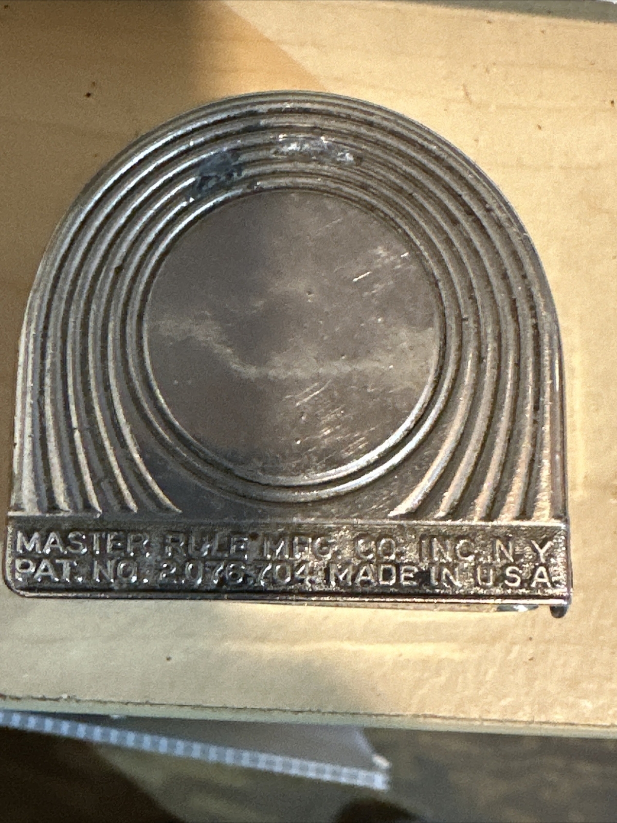 Vintage Art Deco 6′ Master Rule Tape Measure Tufboy No. 308!!!!!!