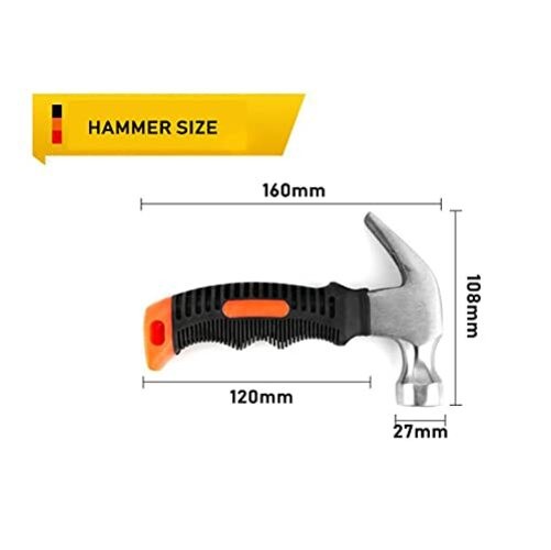 Picture Hanging Kit, 415 Pieces Hardware Nail Nails Assortment with Hammer