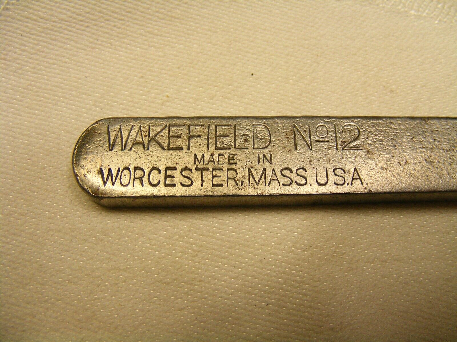 Vintage Wakefield No. 12 Bicycle Wrench 8-a