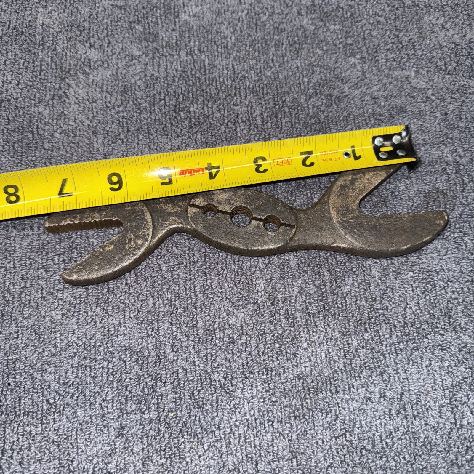 Vintage Saxon Double Alligator Wrench The K & B Co, New Haven, Kilborn & Bishop