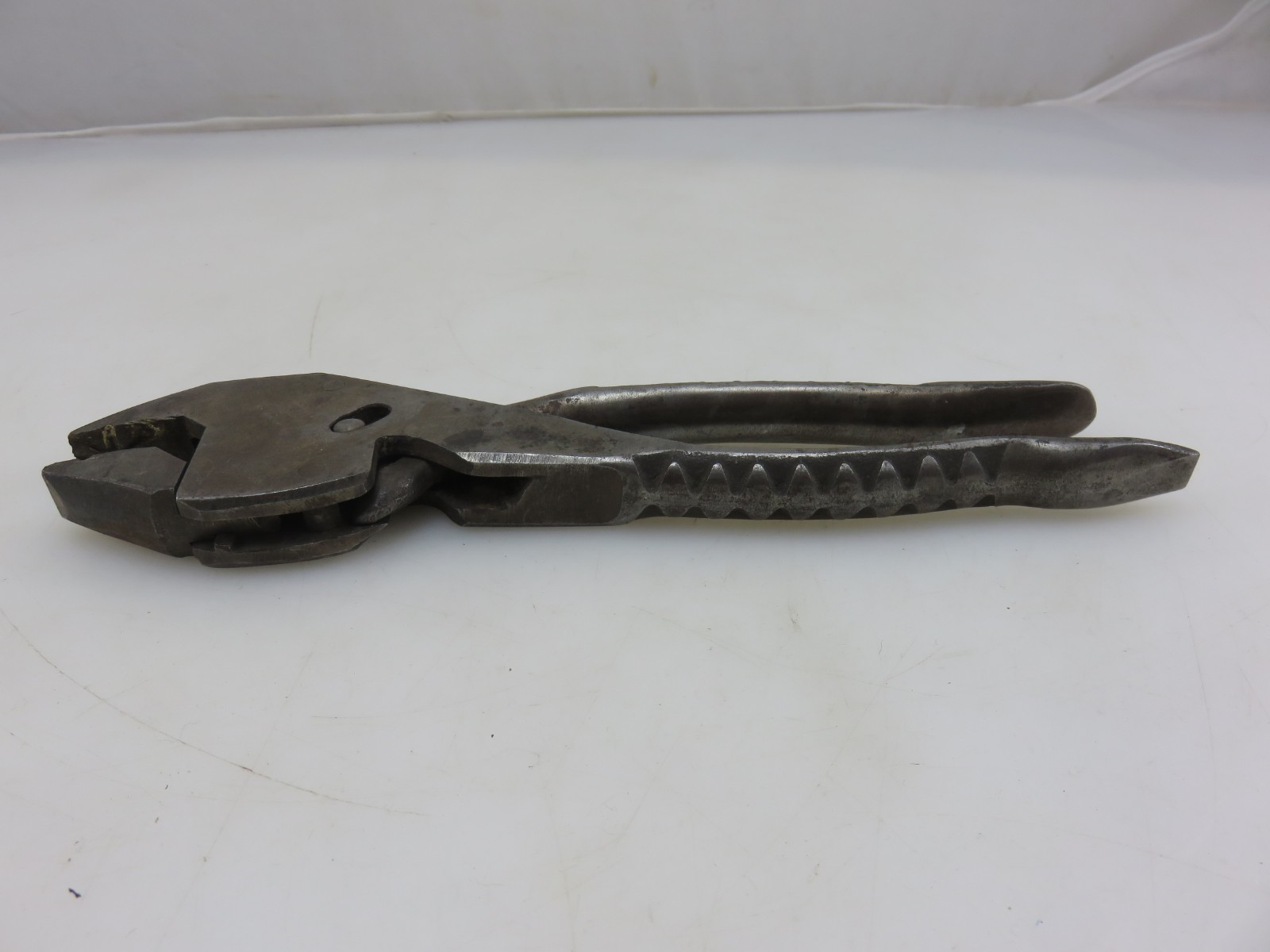 Flashsls Eifel Flash Plierench Geared Pliers 9″ Long Antique Made In Chicago USA