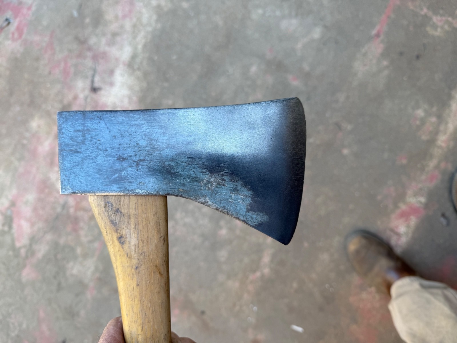 Vintage rare 2-1/4 Lb. Craftsman Hudson Bay camp axe, 26″ Forest King handle.