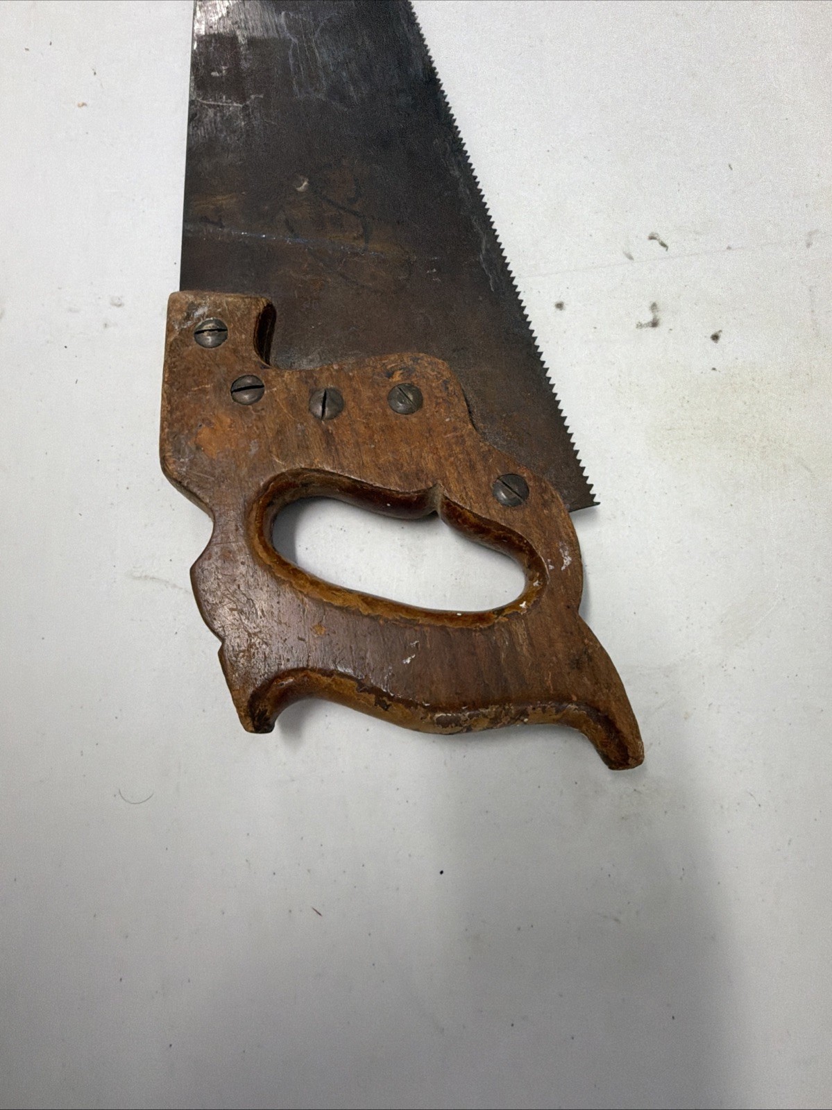Vintage HENRY DISSTON D-23 26” 8 Points Hand Saw