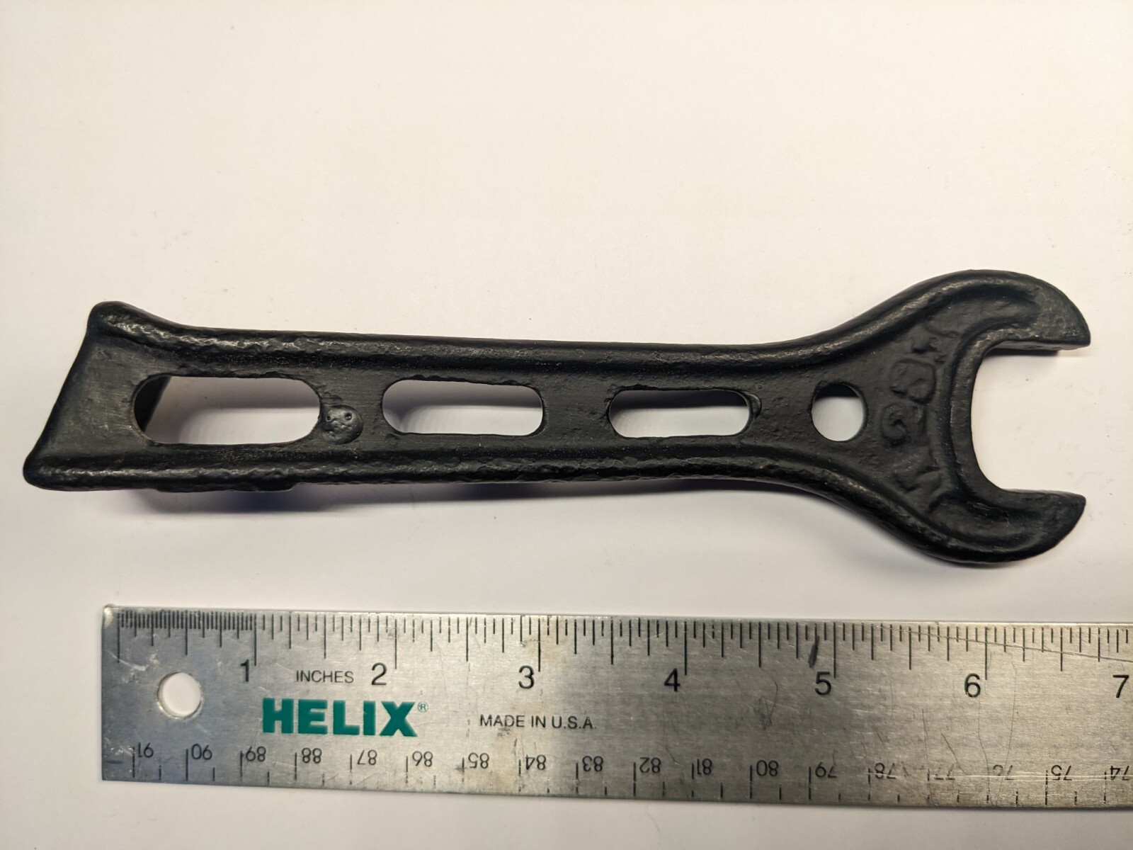 6.5″ Vintage Wrench Old Farm Tractor Plow Implement Equipment Tool M231 Curved