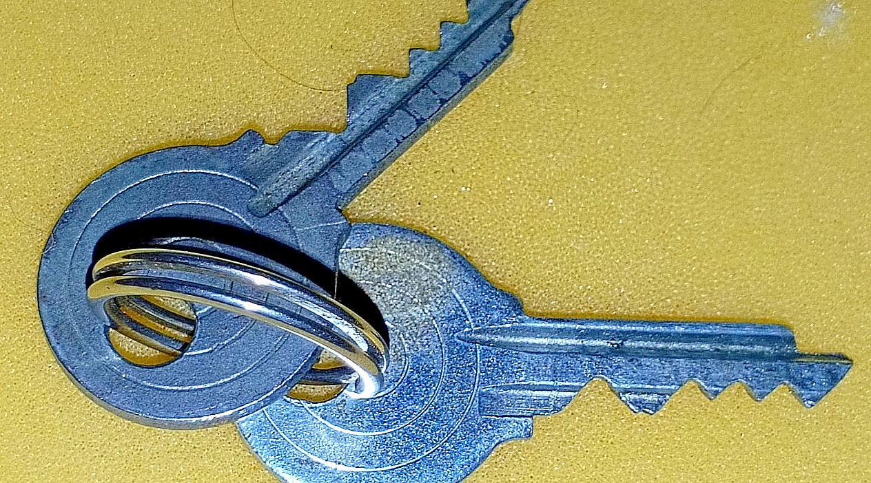 Padlock USSR ORIGINAL 2 keys in the Set Working Soviet Rare Original Vintage