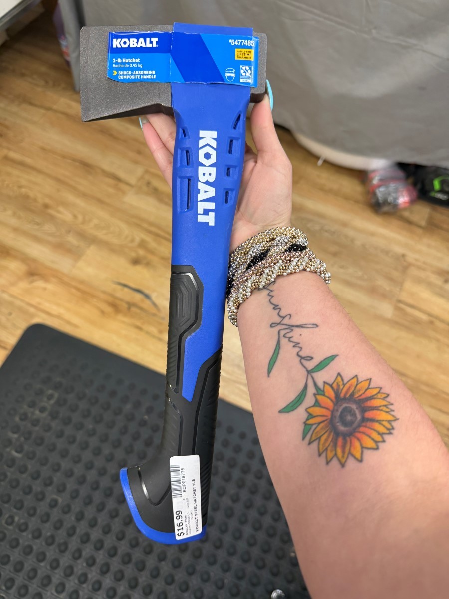 Kobalt 1- LB Hatchet Shock-Absorbing Composite Handle #5477485 (ECP019778)