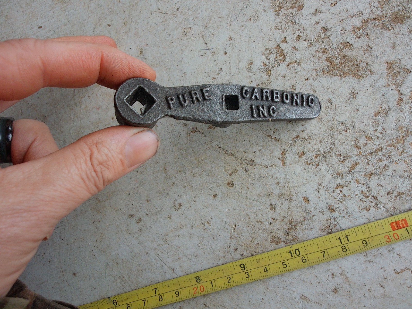 Vintage Rare style wrench Tool Pure Carbonic Inc. Only 1 on eBay! Lot 26-23-CH-P