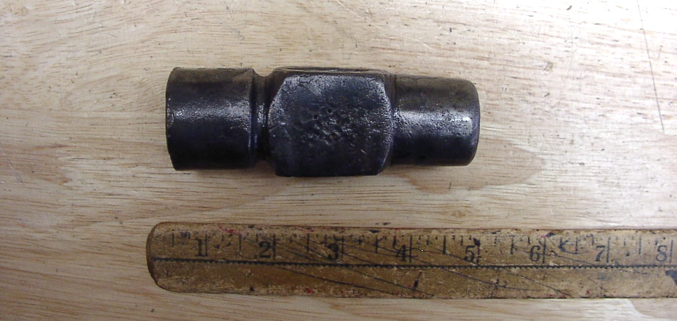 Unbranded 1lb.8.9oz Double Faced Hammer Head,4-1/8″ W/1-7/16″ & 1-3/16″ Faces