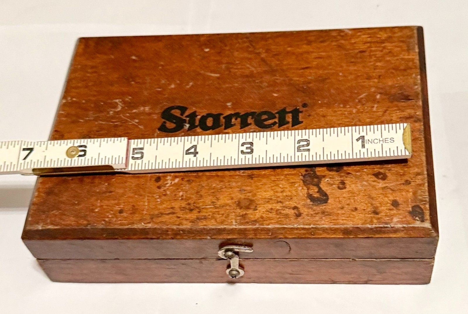 Vintage Starrett No. 384 Machinist Steel Parallels Set 4 Pairs (8 Pcs) Wood Case