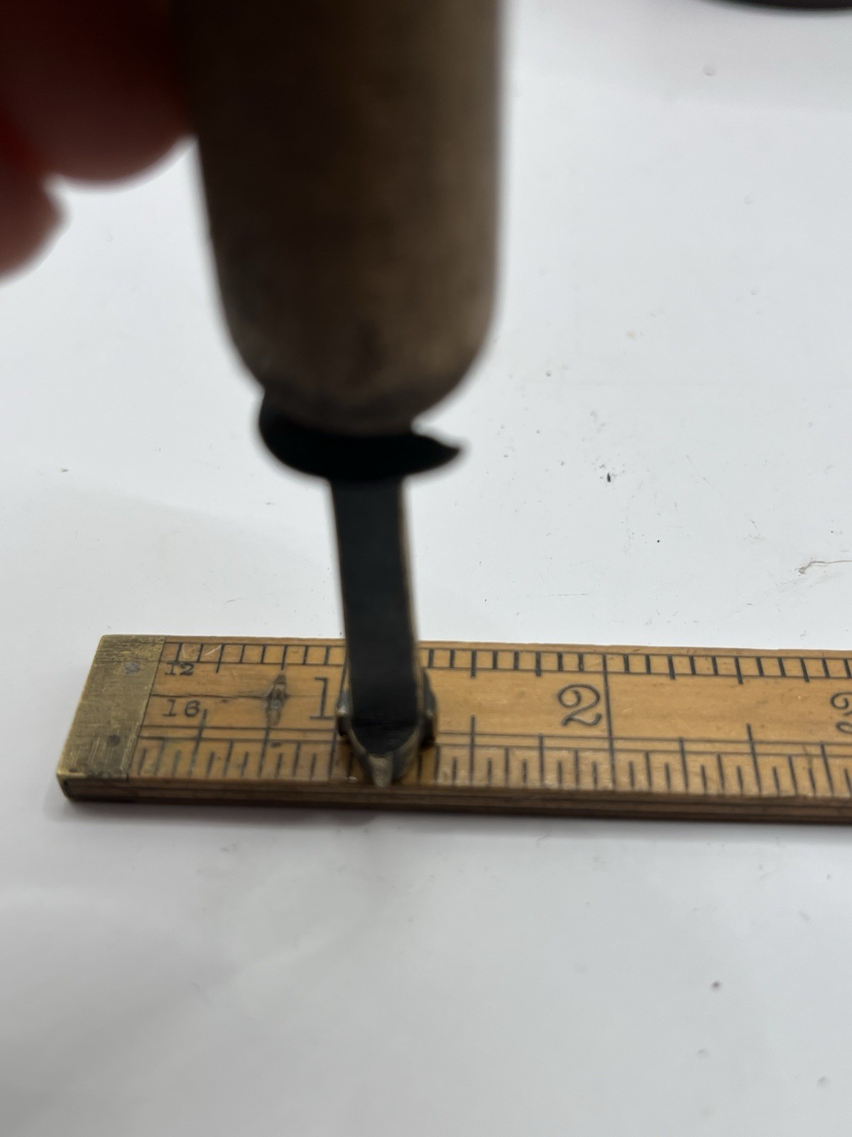 Antique Bookbinding Finishing tool Decorative Gilding Vintage Tools Design 154