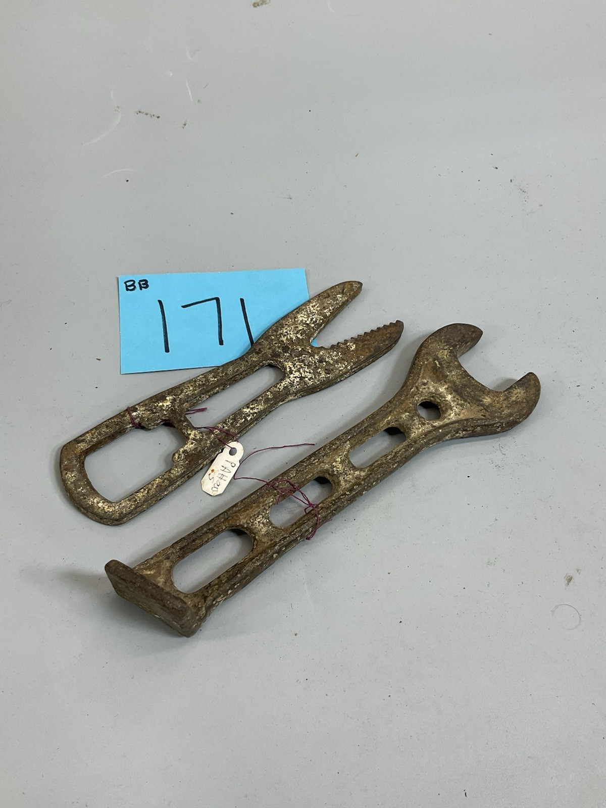Lot of 2 Cast Metal Tools Vintage Mechanics tools bb171