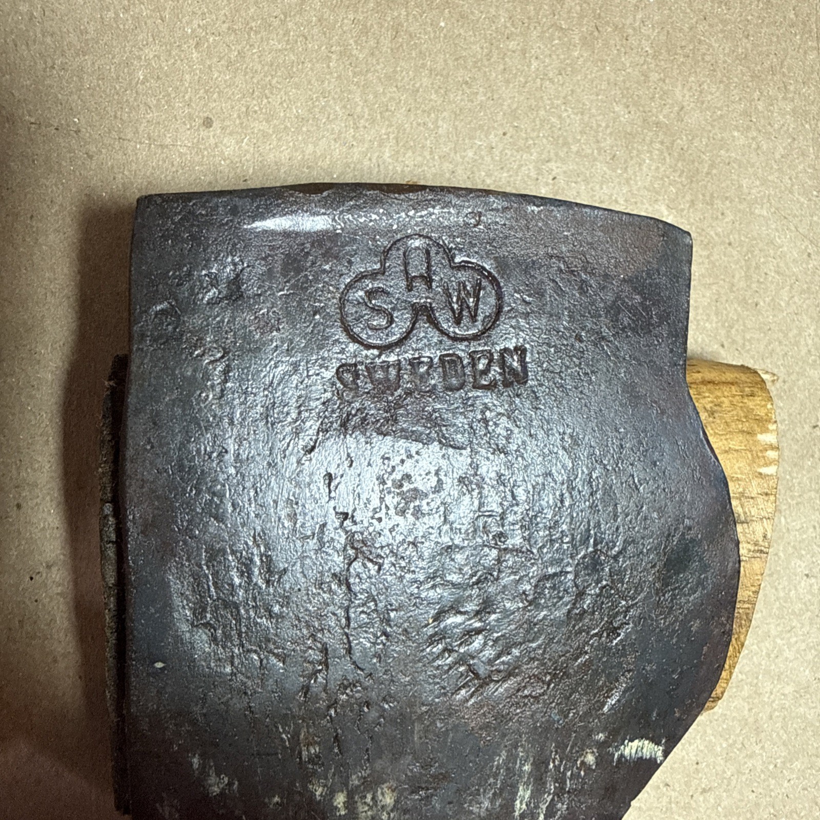 Wetterlings SAW Splitting Axe Head 3lb 8oz Used