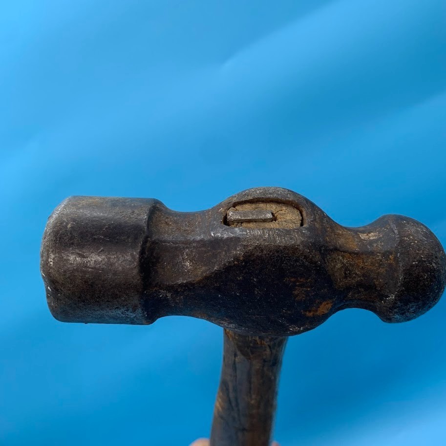 Vintage Hammer Large 32oz Head Ball Peen Original Wood Handle 2 lb. 15oz. TW
