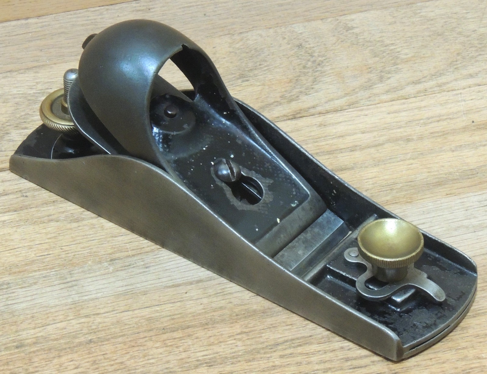 TYPE 10 (1894-1897) STANLEY No. 15 BLOCK PLANE-ANTIQUE HAND TOOL-PARTS