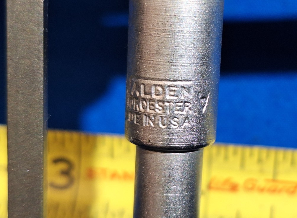 Vintage Walden Worcester T592 adjustable leather / gasket cutter