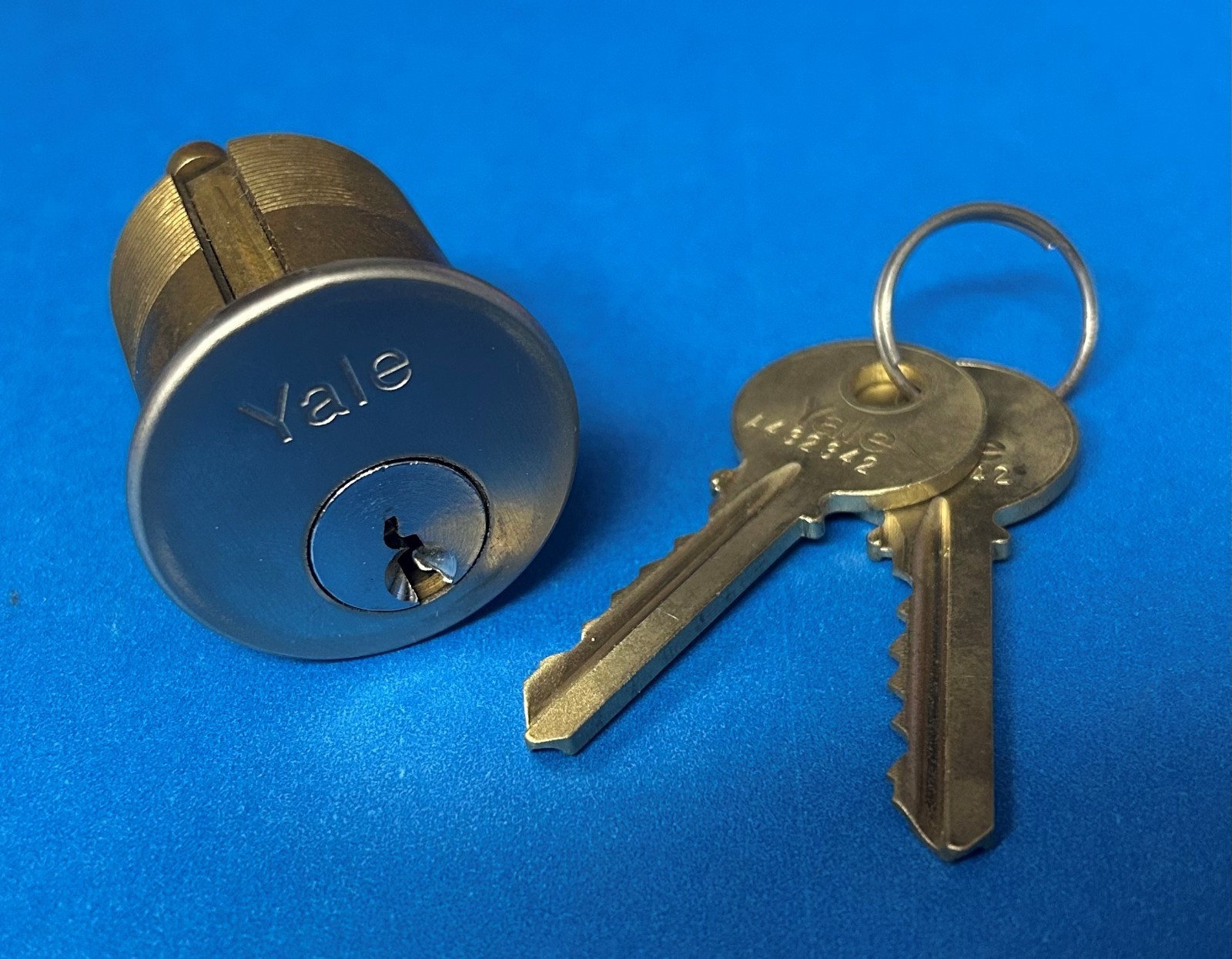 Yale Mortise Cylinder YA-3485002 6 Pin w/2 Keys