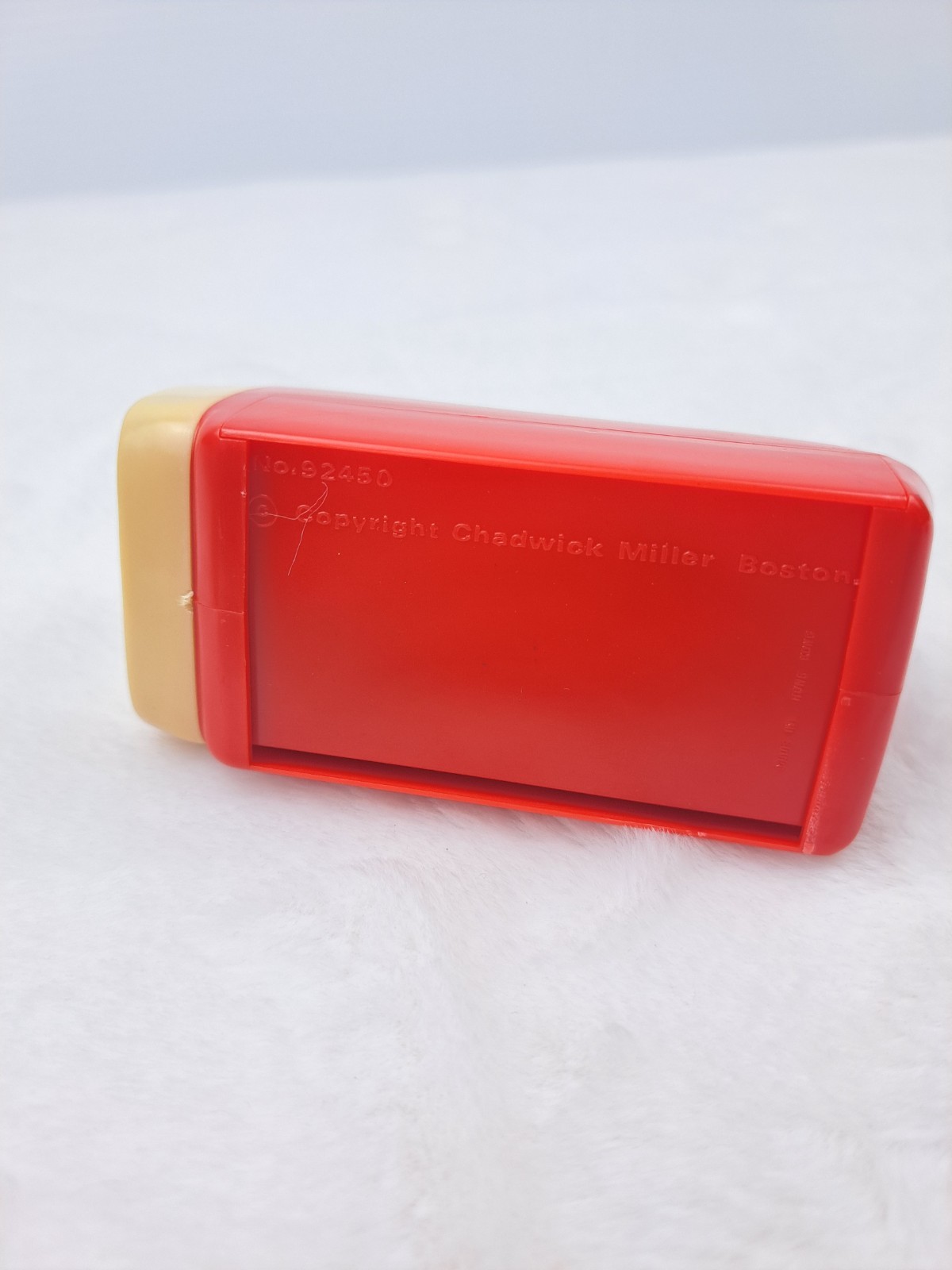 Vintage Flashlight Lantern Tool Kit Chadwick Miller Red Plastic Original Box