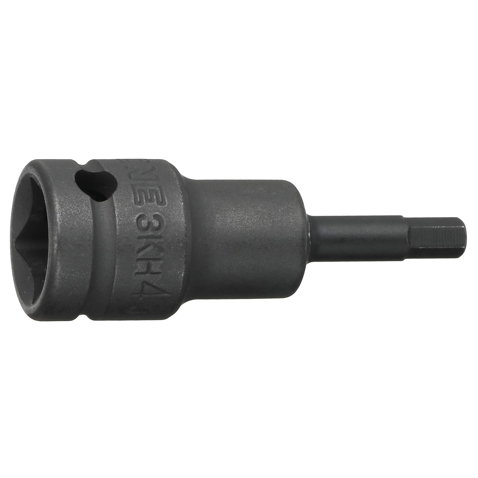 Hexagonal Socket, Heavy Duty, 3KH-04, 9.5mm Drive, 3/8″ Drive, 4mm Width