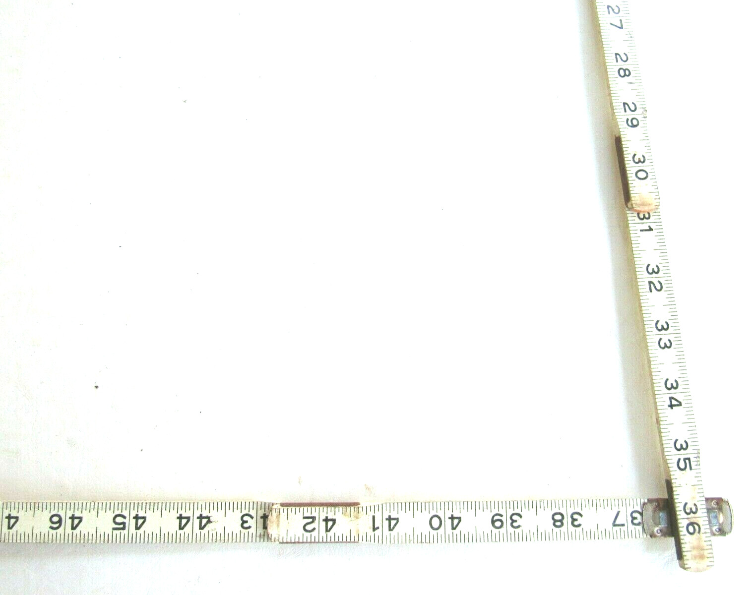 Vtg ROE STANDARD No. 360 SW6 72-Inch Wooden Zig Zag Rule. Made in U.S.A. Used.