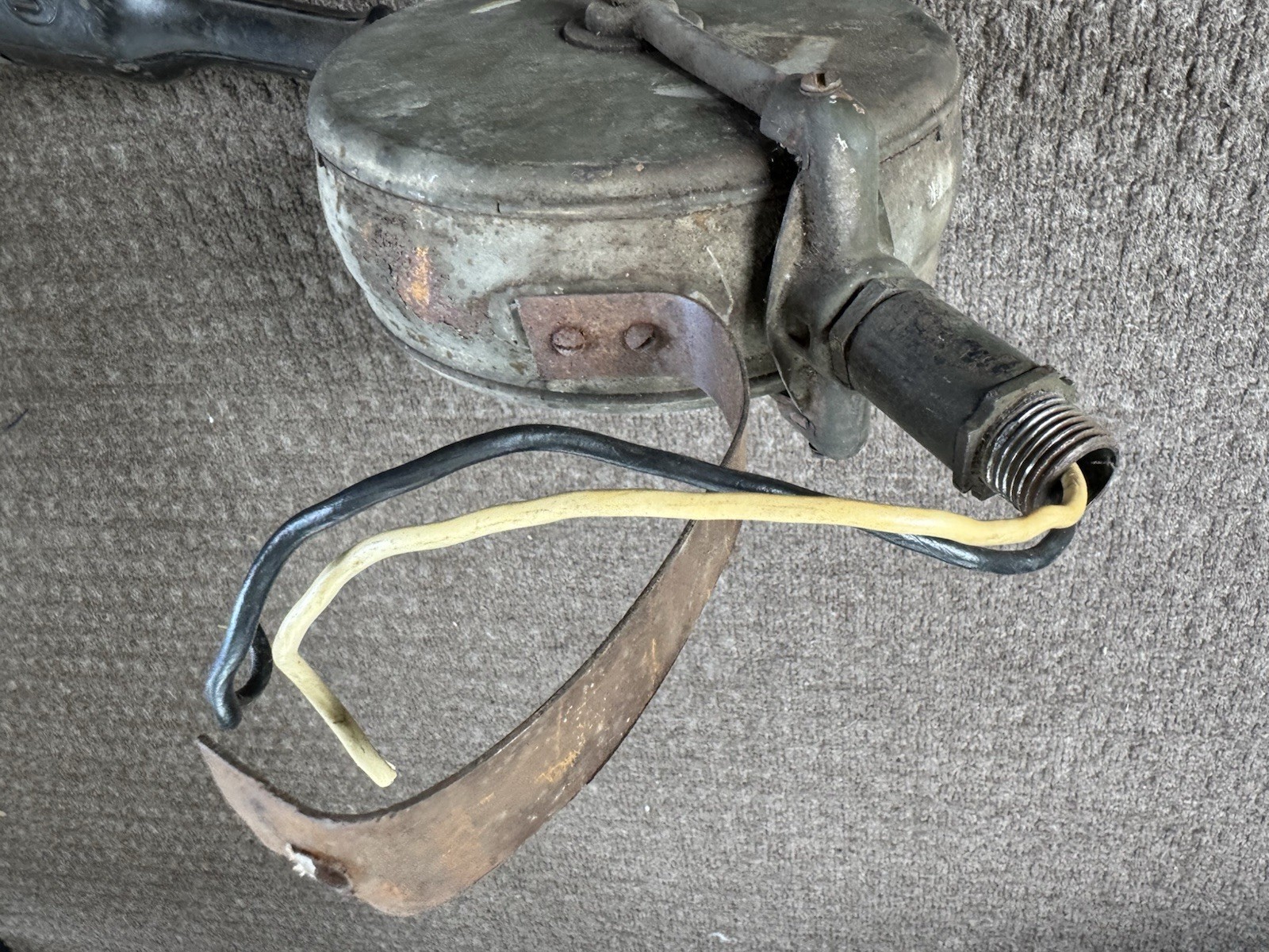 Vintage McGill Drop Light w/ Retractable Cord