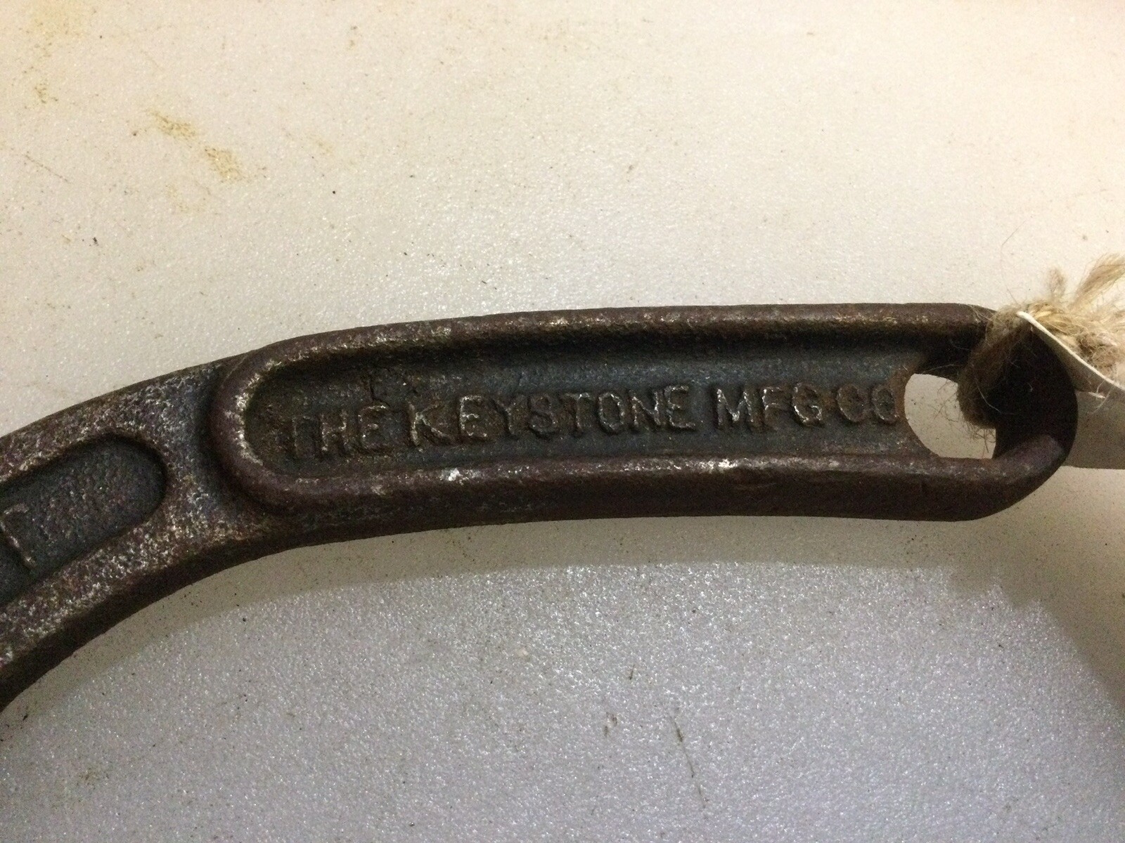 Vintage Westoott No 80 adjustable wrench By Keystone MFG made In New York Used