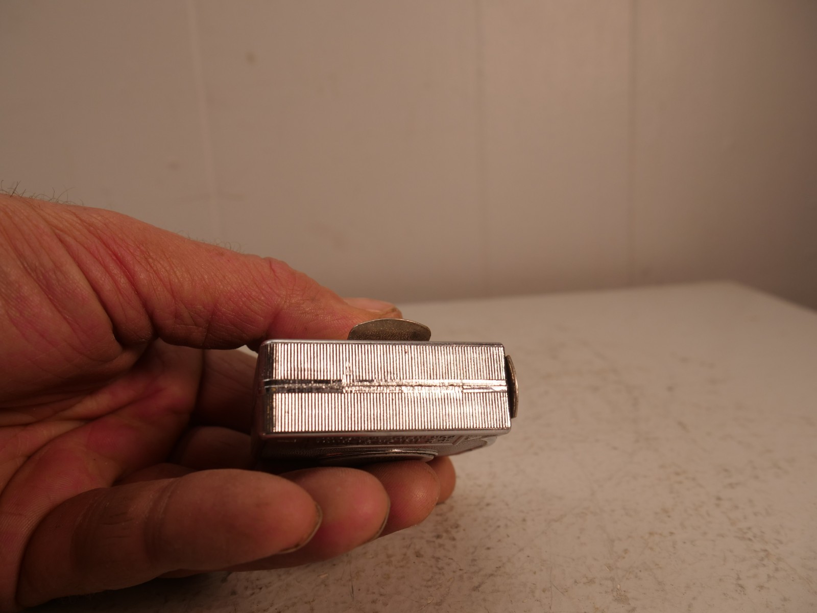 VINTAGE COAST TO COAST STORES PUSH BUTTON ROLL UP TAPE MEASURE