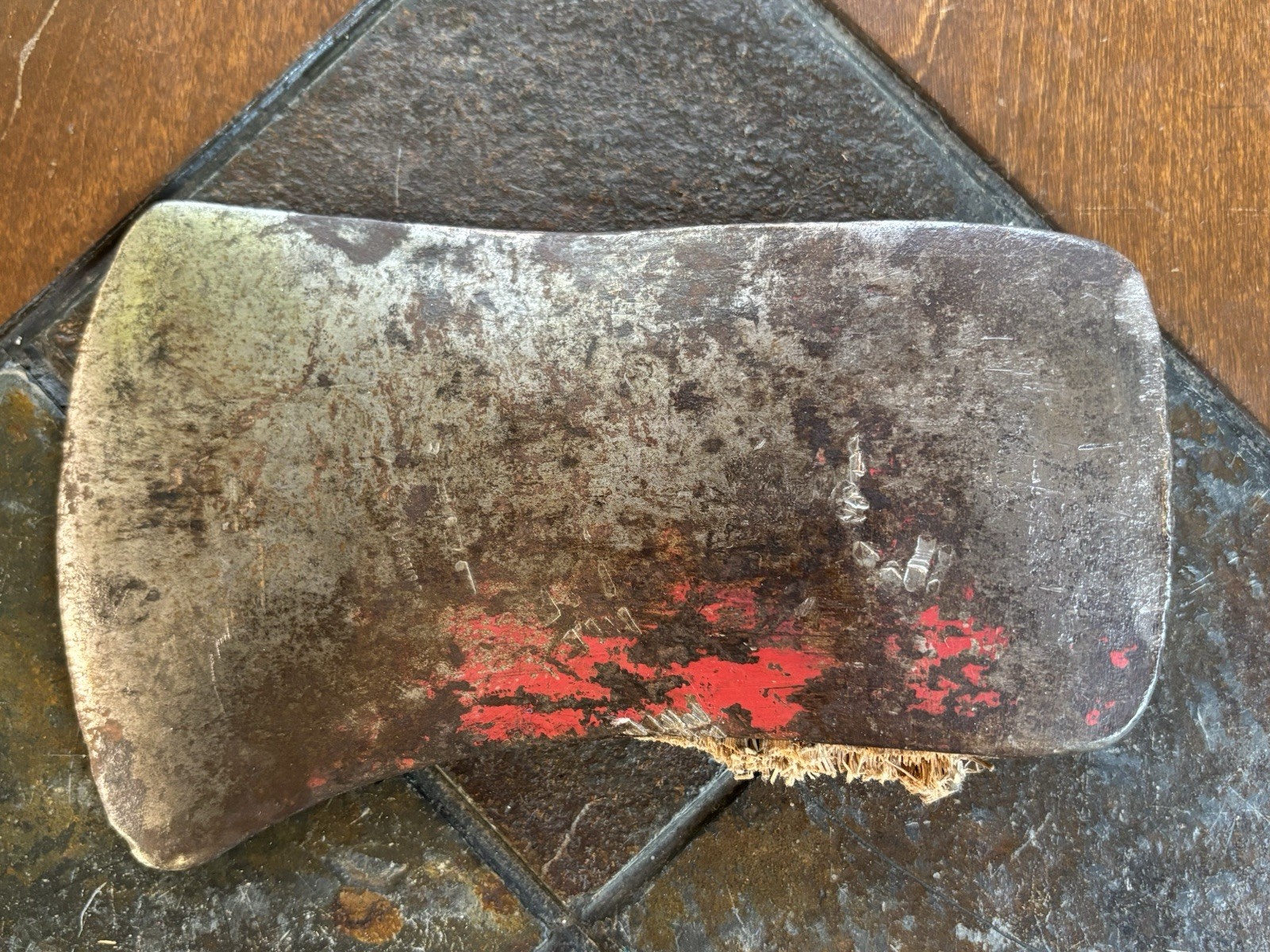 Vintage Antique Single Bit Michigan Single Bit Axe Head 3Pounds 13.2 Ounces