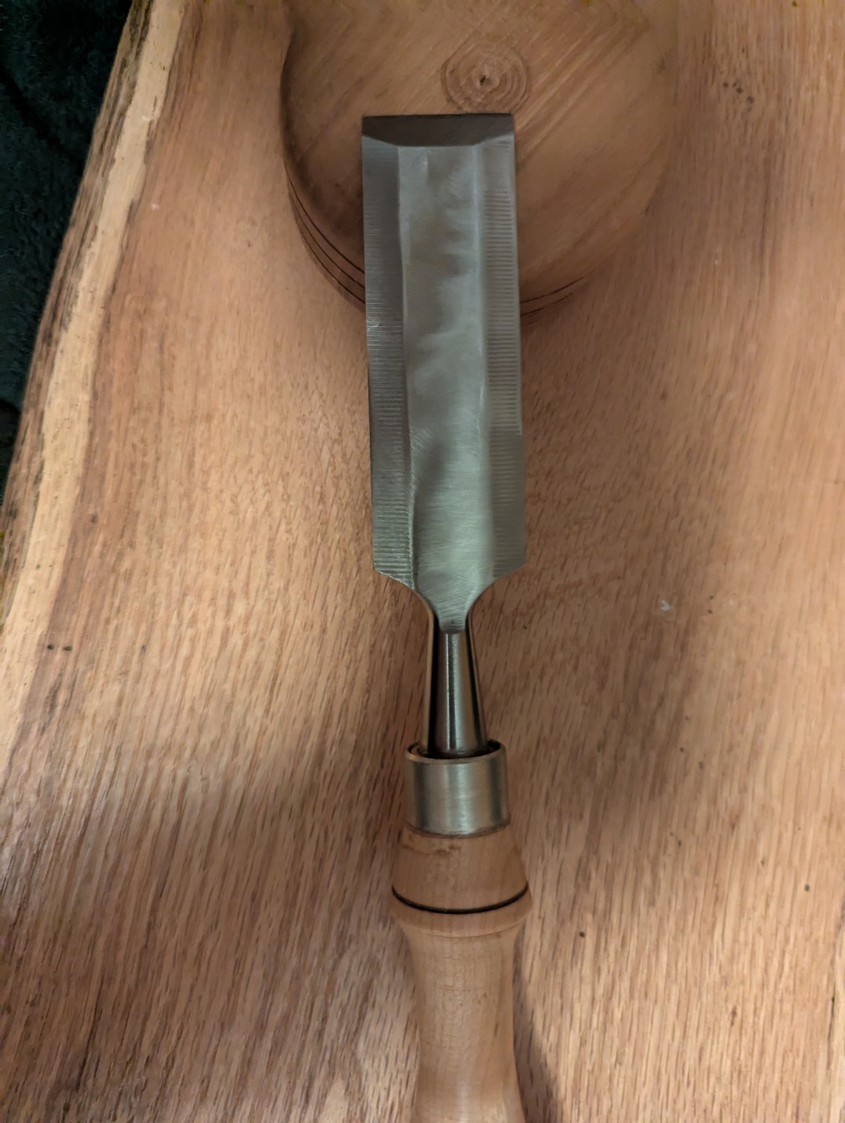 1 1/4 Inch Timer frame Chisel w/ Hardrock Maple Handle
