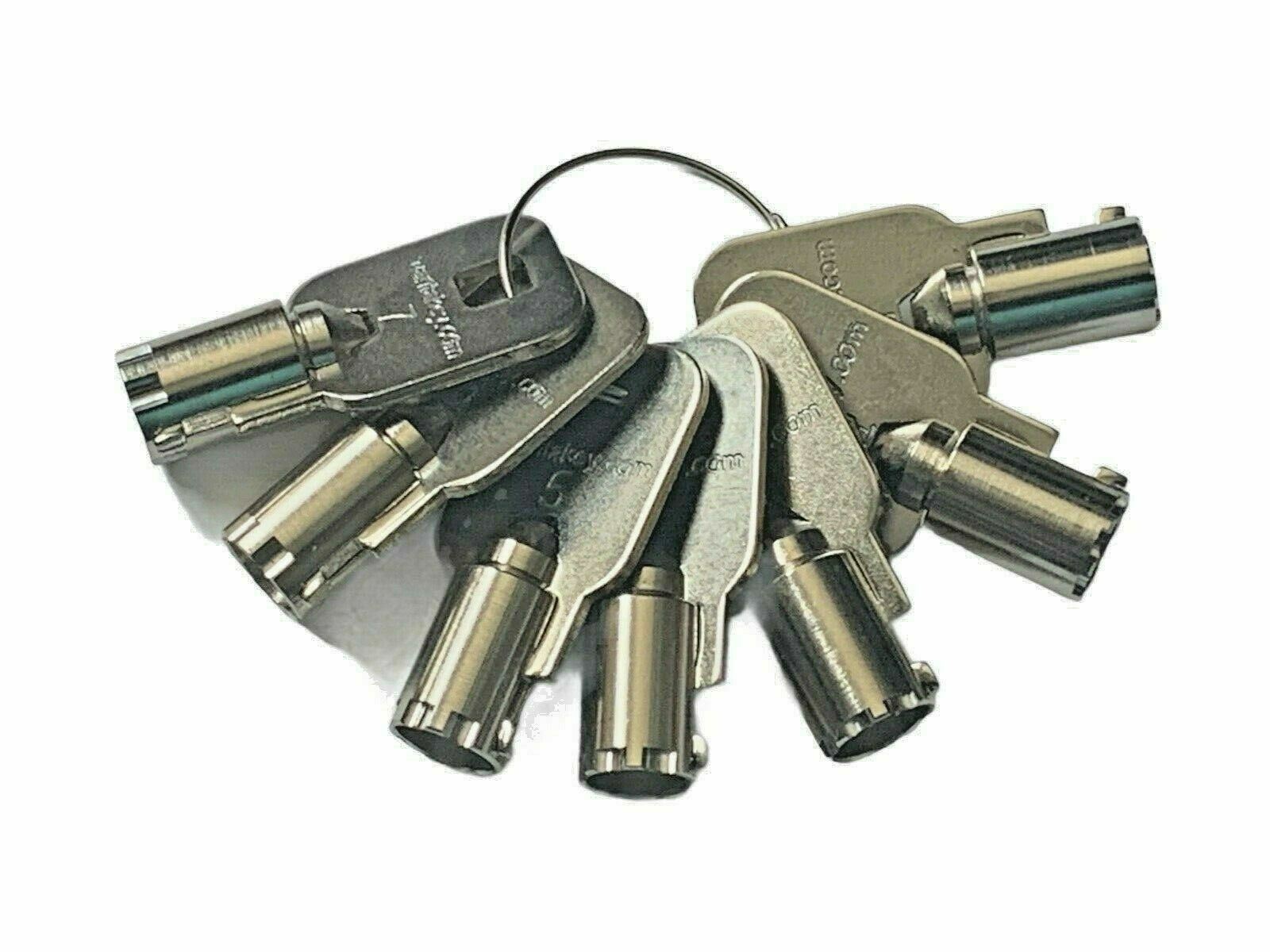 1 ACE Fort Chicago GEM 1137S 1137B Tubular Space And Depth Keys 7 Cut Blanks