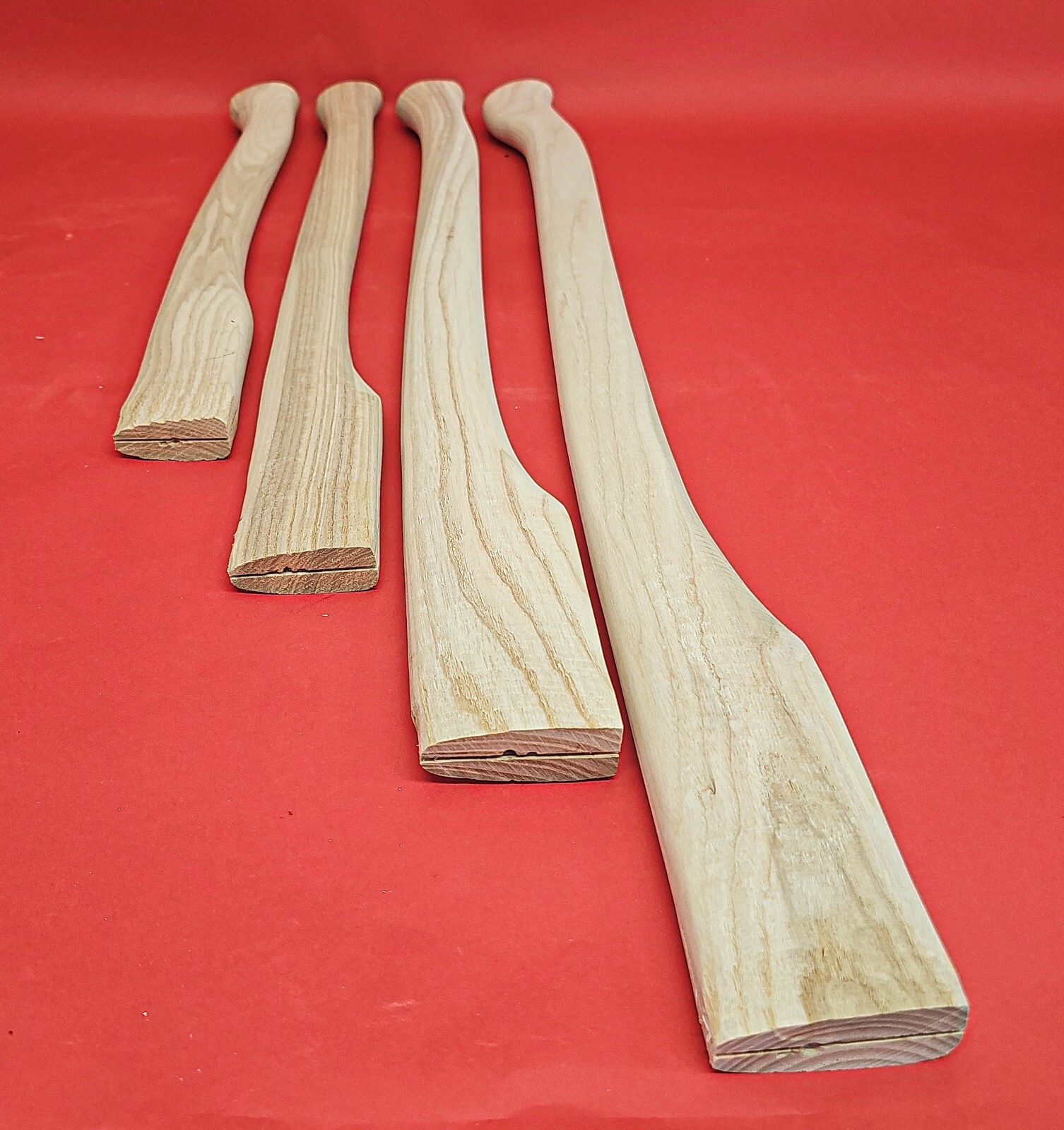 Lot of 4 pcs 31,5 – 28 inch (800 – 500 mm) Replacement Axe Handle