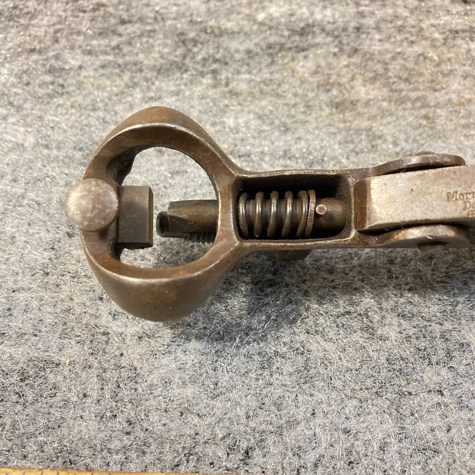 Vintage Morrill Sawset Adjustable Lever Grip #1 USA
