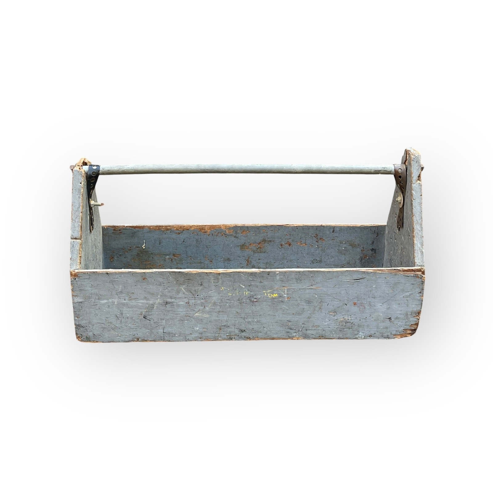 Handcrafted Wood Tool Box w/ Handle Vintage “Little Tom”