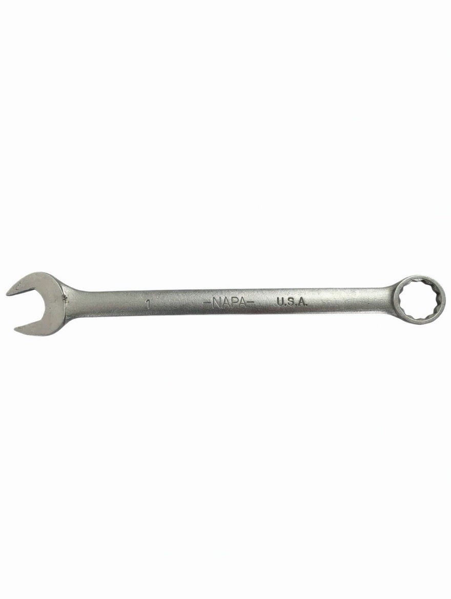 Vintage NAPA NDF 68 1″ Combination Wrench 12 Point Made in USA – Storage Wear