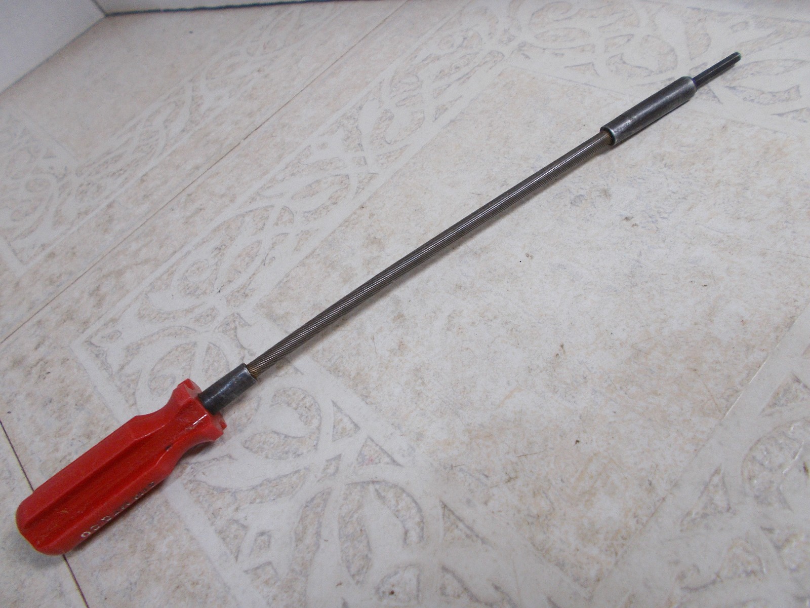 Vintage ZIM Mfg. 1/8″ Hex Flexible Flex Carburetor Adjustment Tool (F-1)